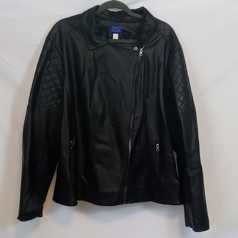 Womens black jacket size 3x nwot